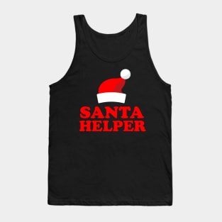 Santa Helper logo Tank Top